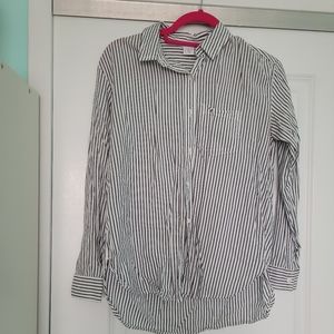 Striped Button Down Dress Shirt